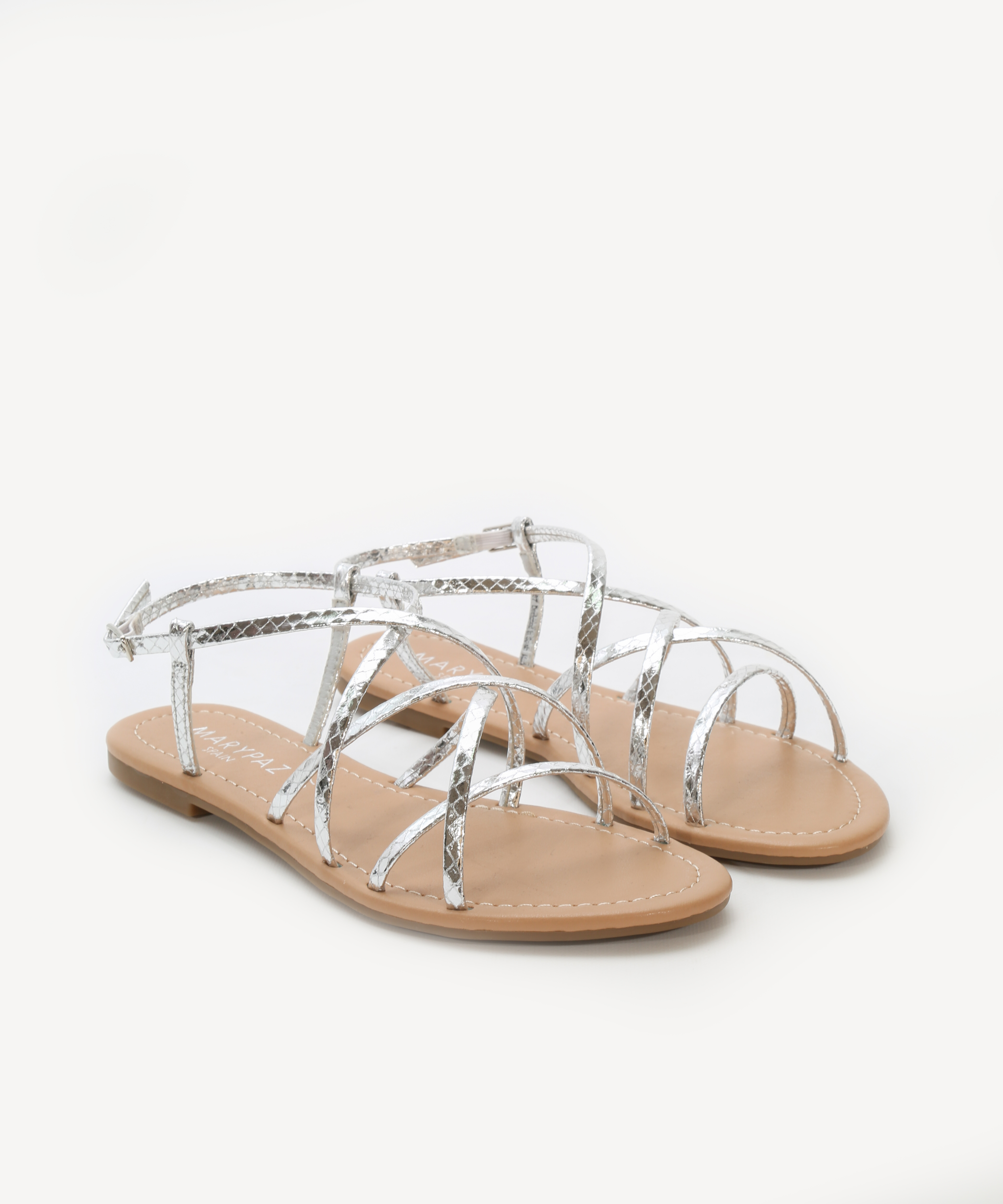 Sandalias planas tiras image number null